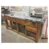 Alumin Top Work Bench - 90 x 29 x 39