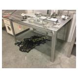 All Alumin Table - 56 x 40 x 32