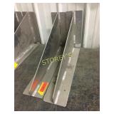 Pair of Alumin Right Angles - 22 x 12