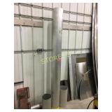 3 Alumin Pipes - 8" & 84"