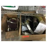 2 Boxes of Hose Clamps, Fittings, Etc.