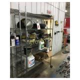 Mobile 6 Tier Metro Rack - 48 x 18 x 72