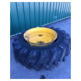 Tractor Tire & Rim - 18.4-34 - LS2