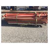 * HD Orange Pallet Racking - 42" x 96" x 139"