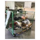Green Mobile Cart ~74 x 37 x 58