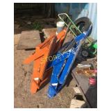 Orange & Blue Deck Chairs