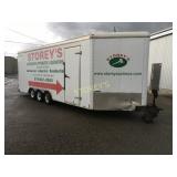 * 2003 Roadmaster Hightop Tri-Axle Cargo Trailer