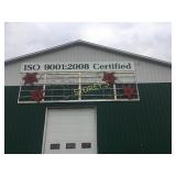 Season Greetings Lights on Aluminum Frame