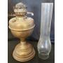 Duplex English Oil Lamp with Glass Chimney