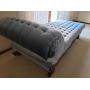 Elegant Light Blue Vintage Fainting Couch