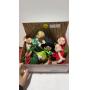 6 Anna-Lee Stuffed Christmas Dolls( Reindeers,
