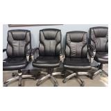 4 Rolling Office Chairs