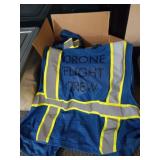 Drone flight crew vests