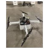 Large aerial drone with battery
