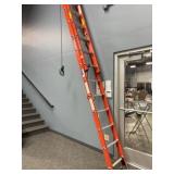 32 foot extension ladder, fiberglass