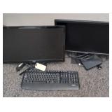 To Acer monitors with keyboard