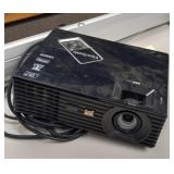 ViewSonic projector with screen