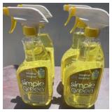 For simple green cleaning sprays