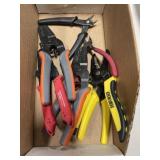 Various wire strippers