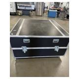 Large Enclosed Padded Equipment Rolling Case