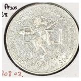 1968 Mexico 25 Pesos .5208 oz Silver Coin