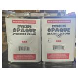 (2) Gallon Dykem Opaque Staining Color