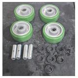 4 Replacement Wheels  4" Across