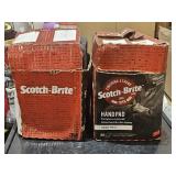 (2) Boxes Scotch-Brite 20 Hand Pads