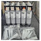(10) Sikaflex elastic adhesive  White