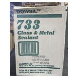 1 case Dowsil glass and metal sealant 12ea