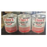 (3) 32fl oz. Oates All Purpose Cement
