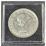 1953 Canada Dollar Coin Elizabeth II Del Gratia
