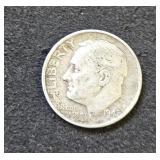 1947 S Roosevelt Silver Dime