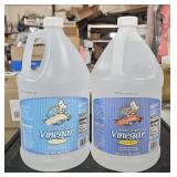 (2) One Gallon White Distilled Vinegar