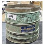 Sleve Us standard leve series soil teste brass 3