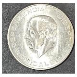 1955 Diez Pecsos 28.888g  Ley 900  Silver Coin