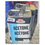 (2) 1 gallon acetone