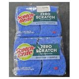 2 pks w/ 12 Scotch Brite Zero Scratch Sponges