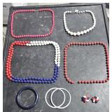 Red, White & Blue Fashion Jewelry