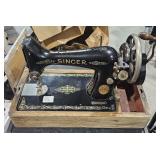 Singer Sewing Machine Hand Crank in Original Box