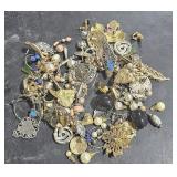 2 Bags of Misc Jewelry Pieces