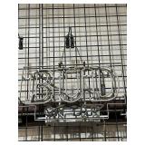 Neon light bud on top, neon looks intact, has bad