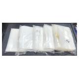 5 LD poly 5" x 8" 4mil bags 100 Bags ea