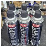 2 Lots of 3 ea CRC electrical parts cleaner