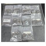 10 bags M8 plain steel metric split lock washer