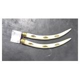 Long Curved Jewelry Point 5" Long  One Damaged