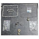 Bag of Misc Jewelry and Pieces