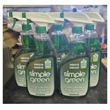 (5) 24fl oz. Simple Green cleaner & degreaser