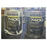 (2) 1 Gallon 7400 White Paint