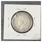 1944 Australia Florin .3363 oz Silver Coin